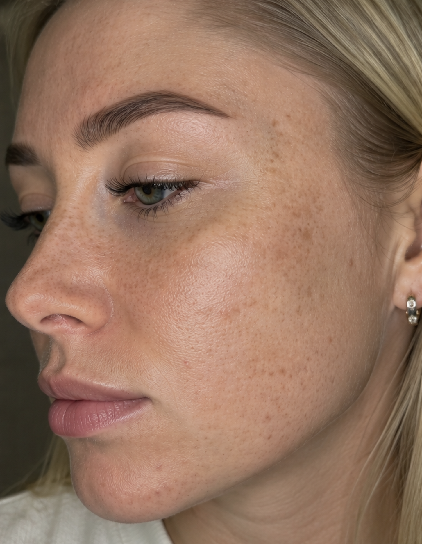 Client before treatment