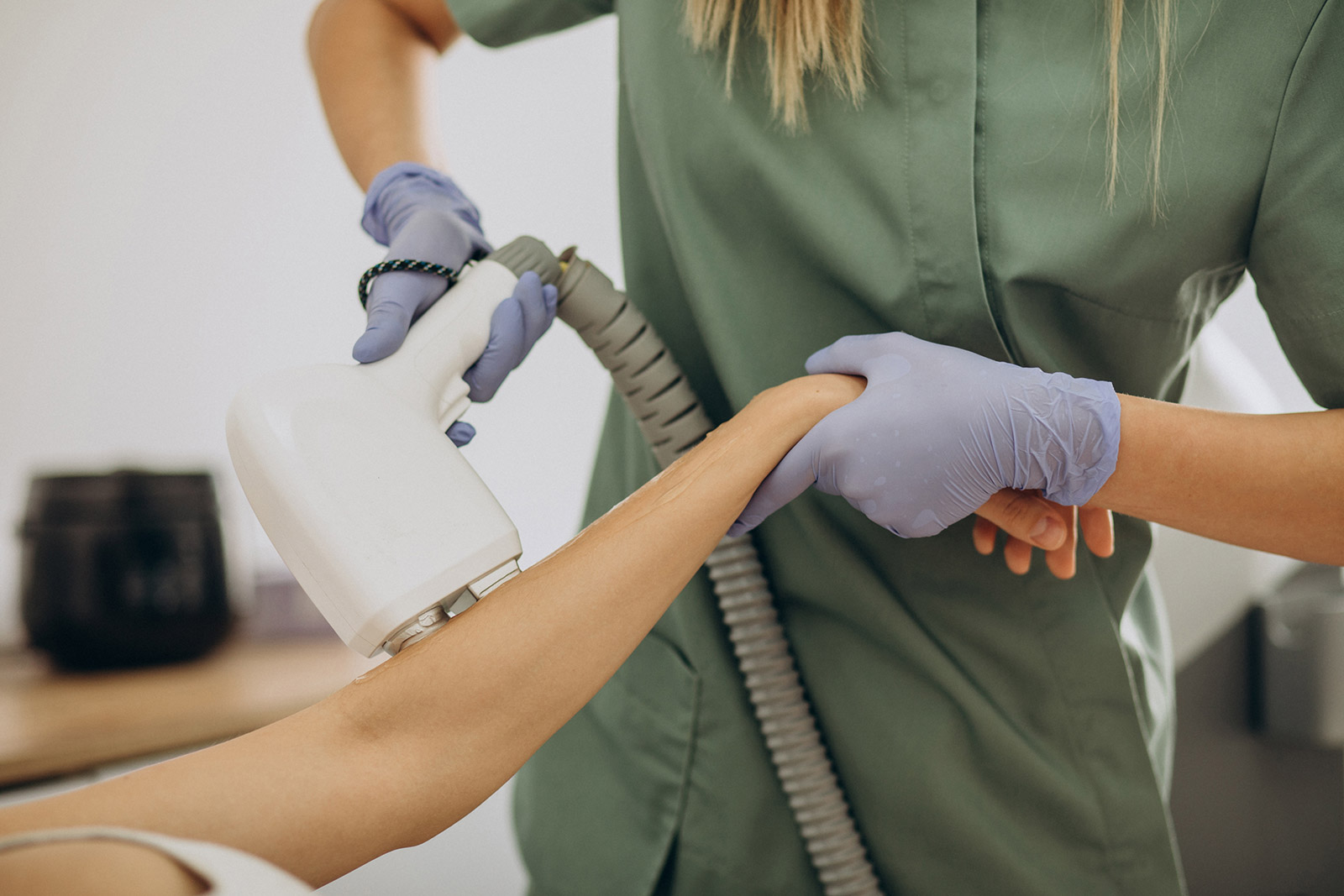 Guidance on shaving after a laser hair removal treatment