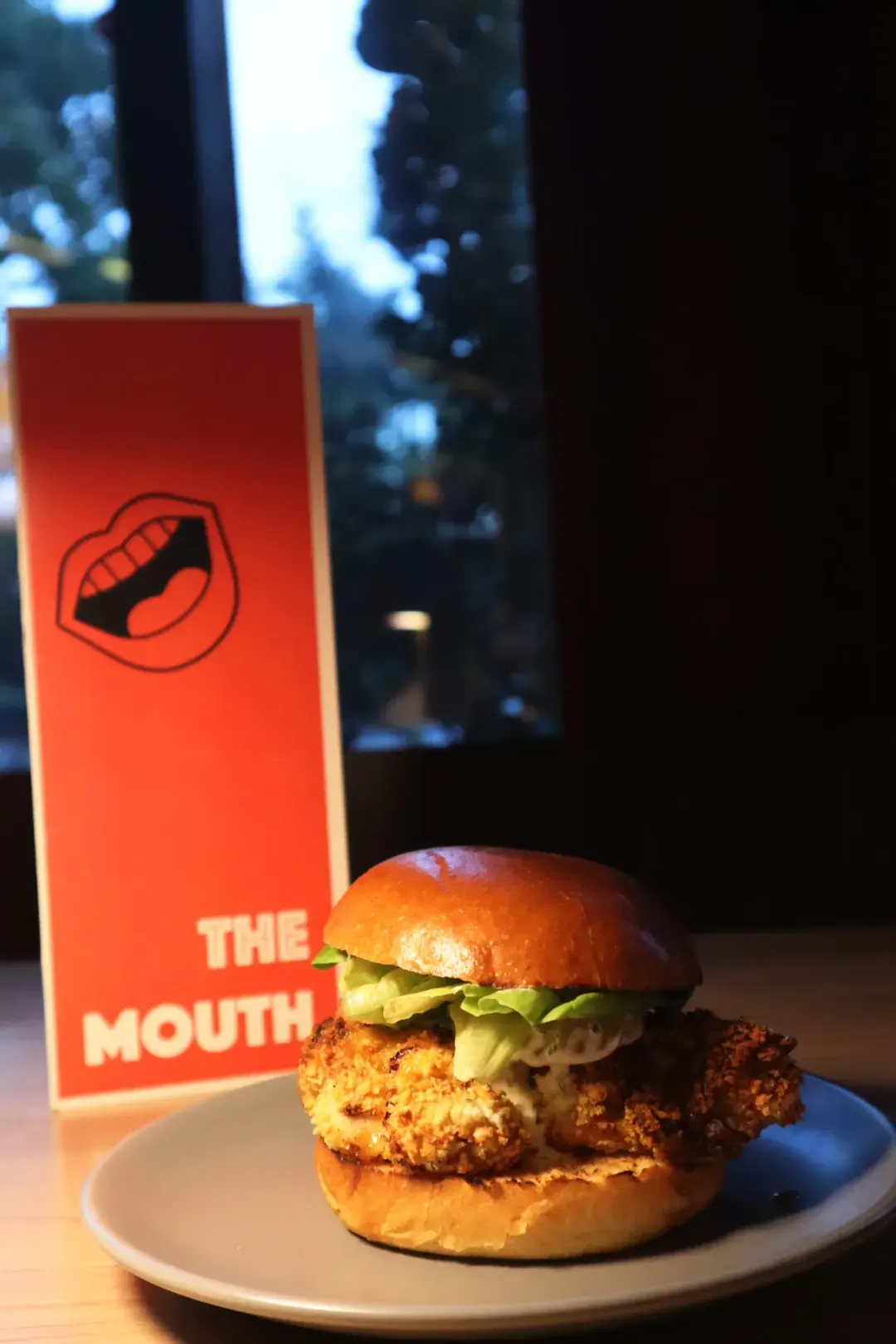 Food served at a Brooklyn Art Haus event