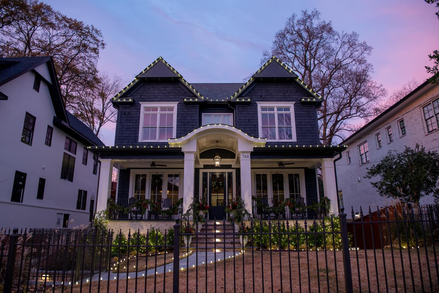 Tour Virginia-Highland's unique homes for the holidays.