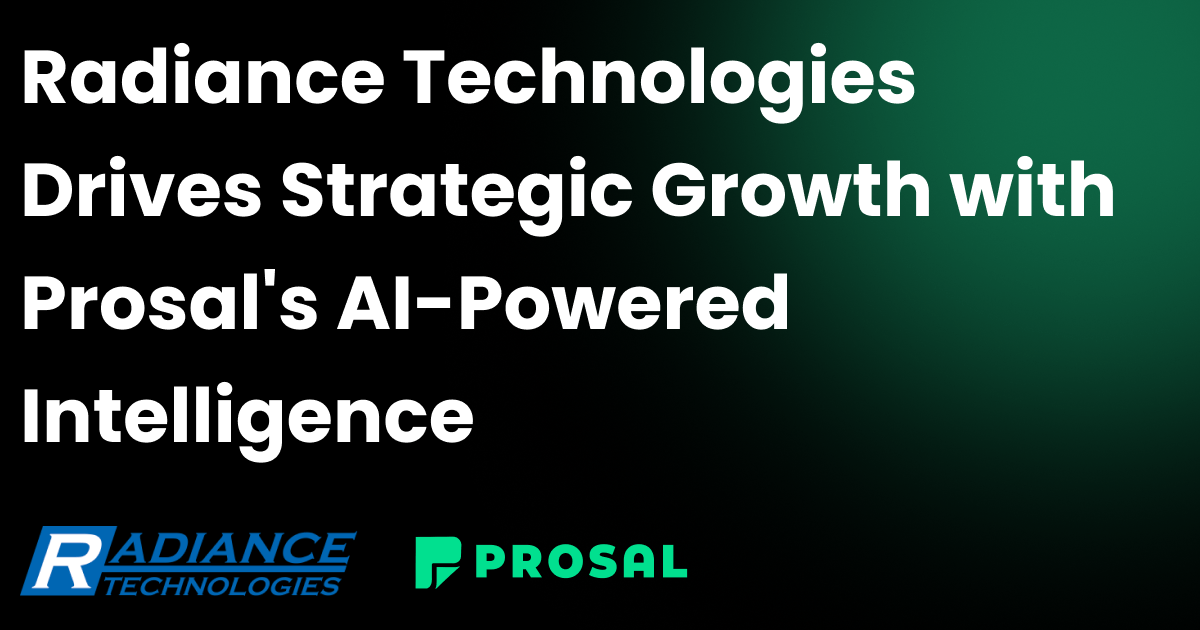 Prosal Case Study | Radiance Technologies