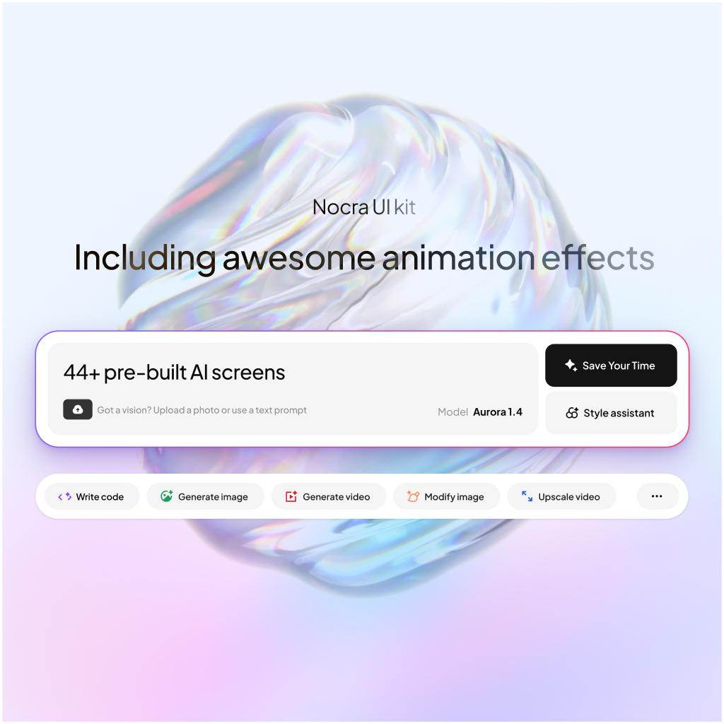 Loaders, thinking states, success and error motions, polished microinteractions for demos.