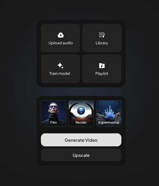 Figma AI design templates: Style selection