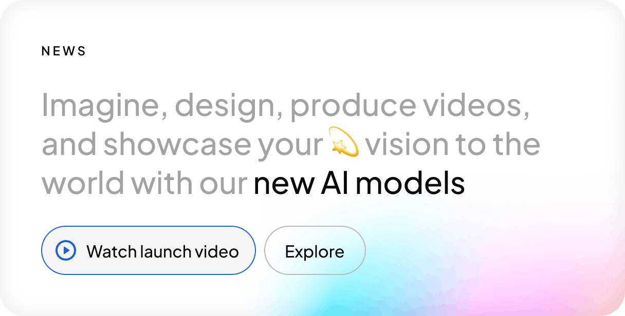 Figma AI design templates: Promo card sample