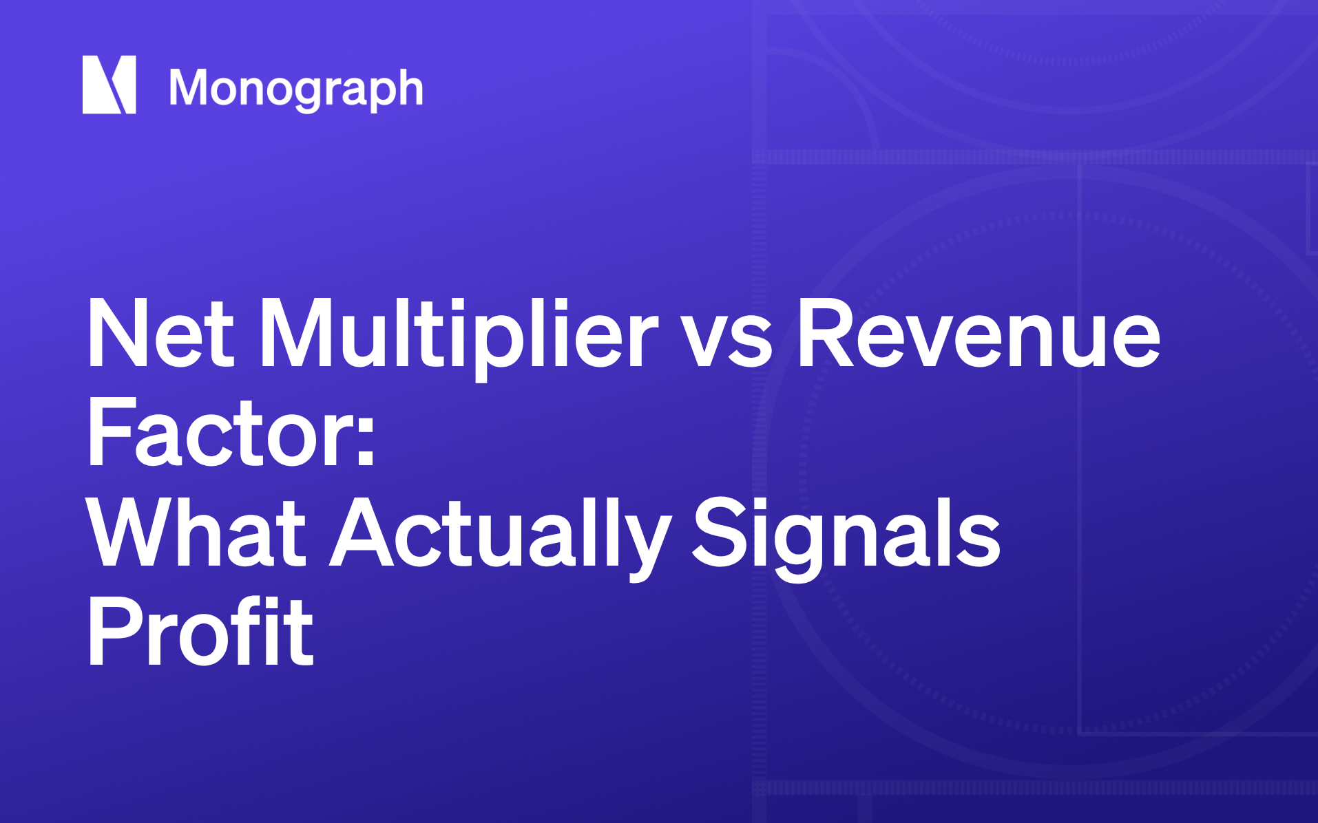 Net Multiplier, Direct Labor Multiplier and Revenue Factor: What Actually Signals Profit for Engineering Firms