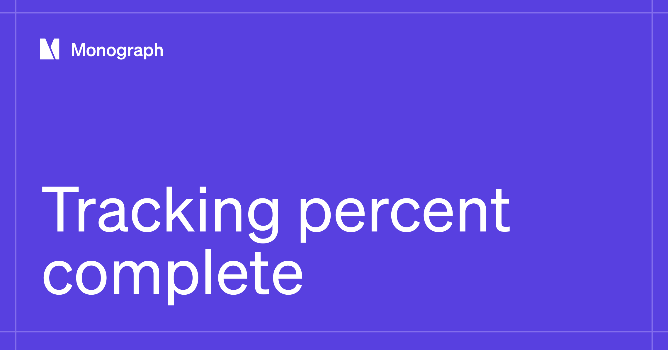 percent complete