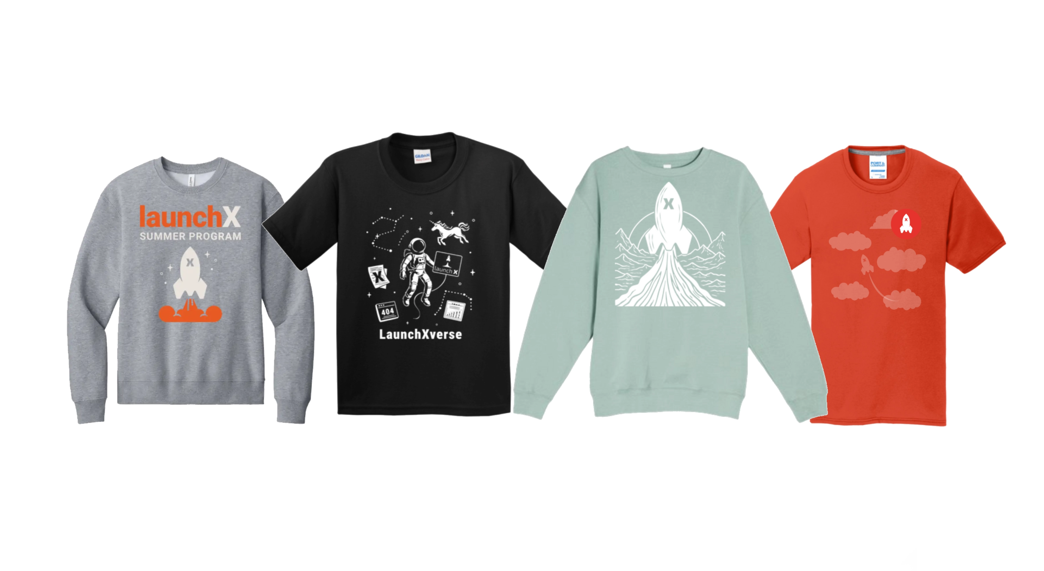 LaunchX Students Design Our New Merch Line