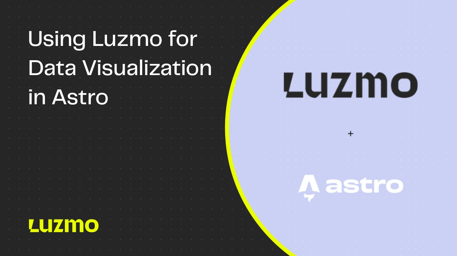 Using Luzmo for Data Visualization in Astro: A Set-up Guide