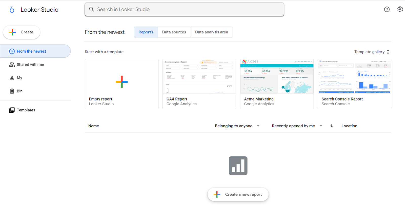 looker studio dashboard tool