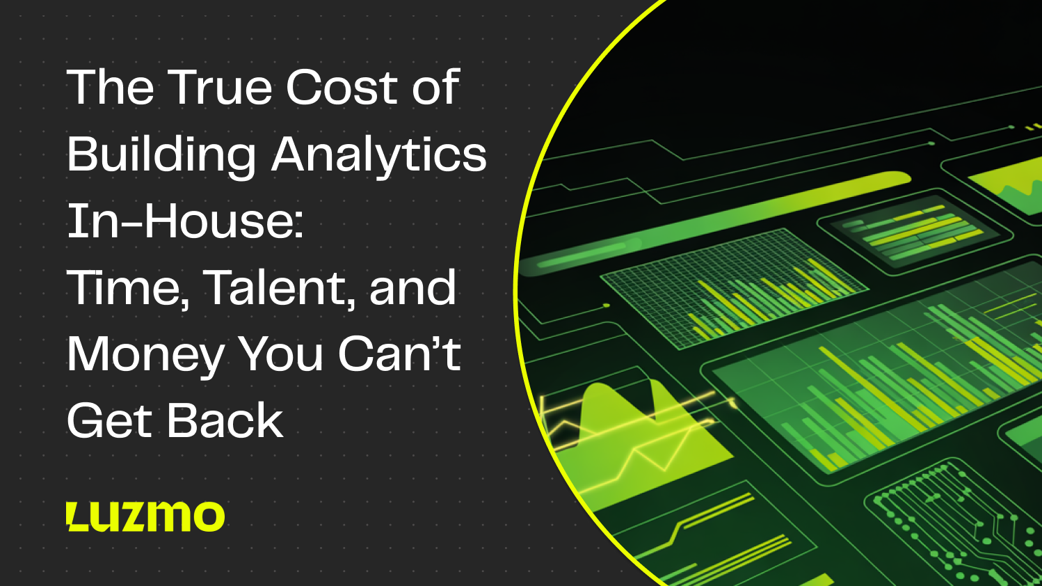 From $350K in salaries to months of delay: understand the full cost of building analytics yourself vs. buying a lighter, faster embedded solution.
