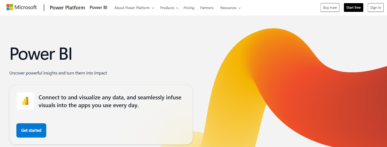 Power BI Microsoft - generate insights