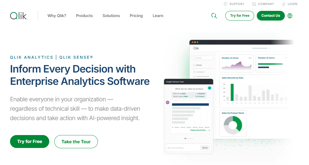 cloud analytics platform Qlik Cloud Analytics