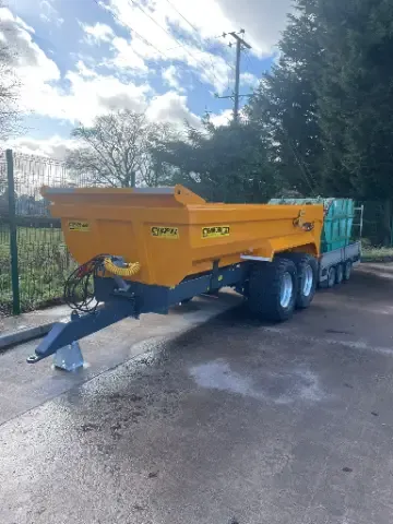 16 Ton Half Pipe Dump Trailer
