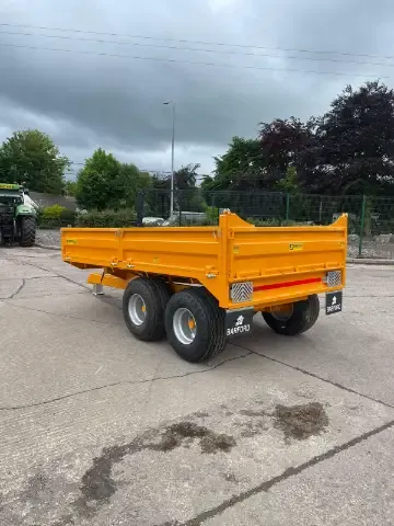 Twin Axle Dropside Dump Trailer