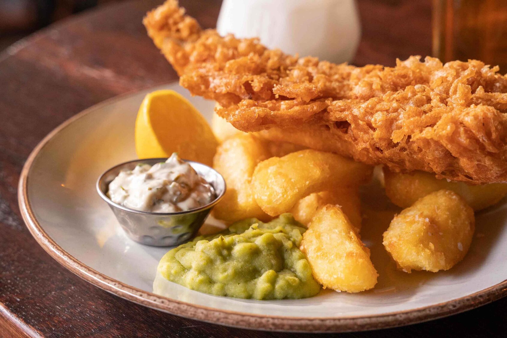 Crispy, golden, and "Cheap As Chippy" £15 fish & chips all day Friday!