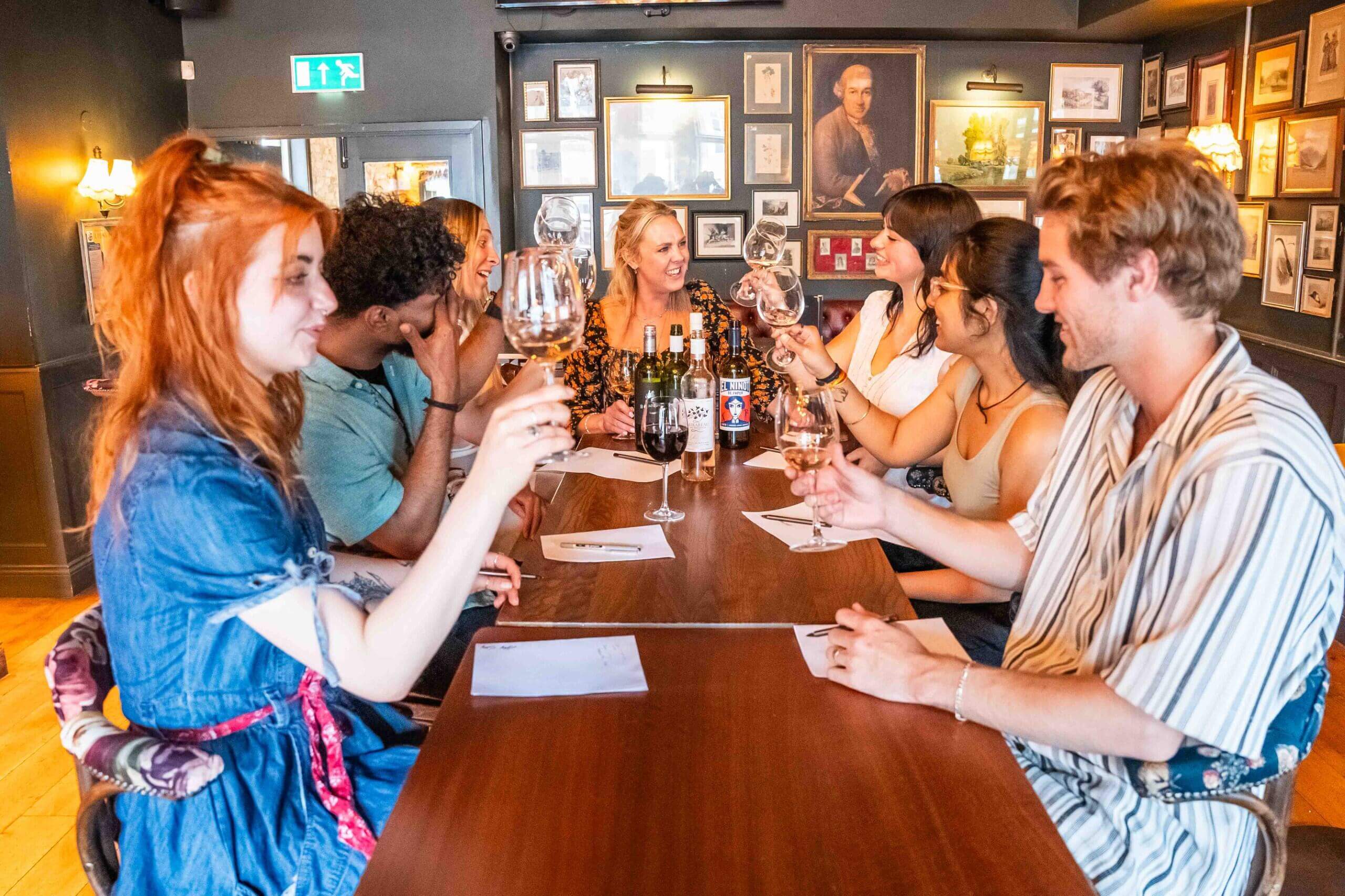 World wine tour at The George and Dragon