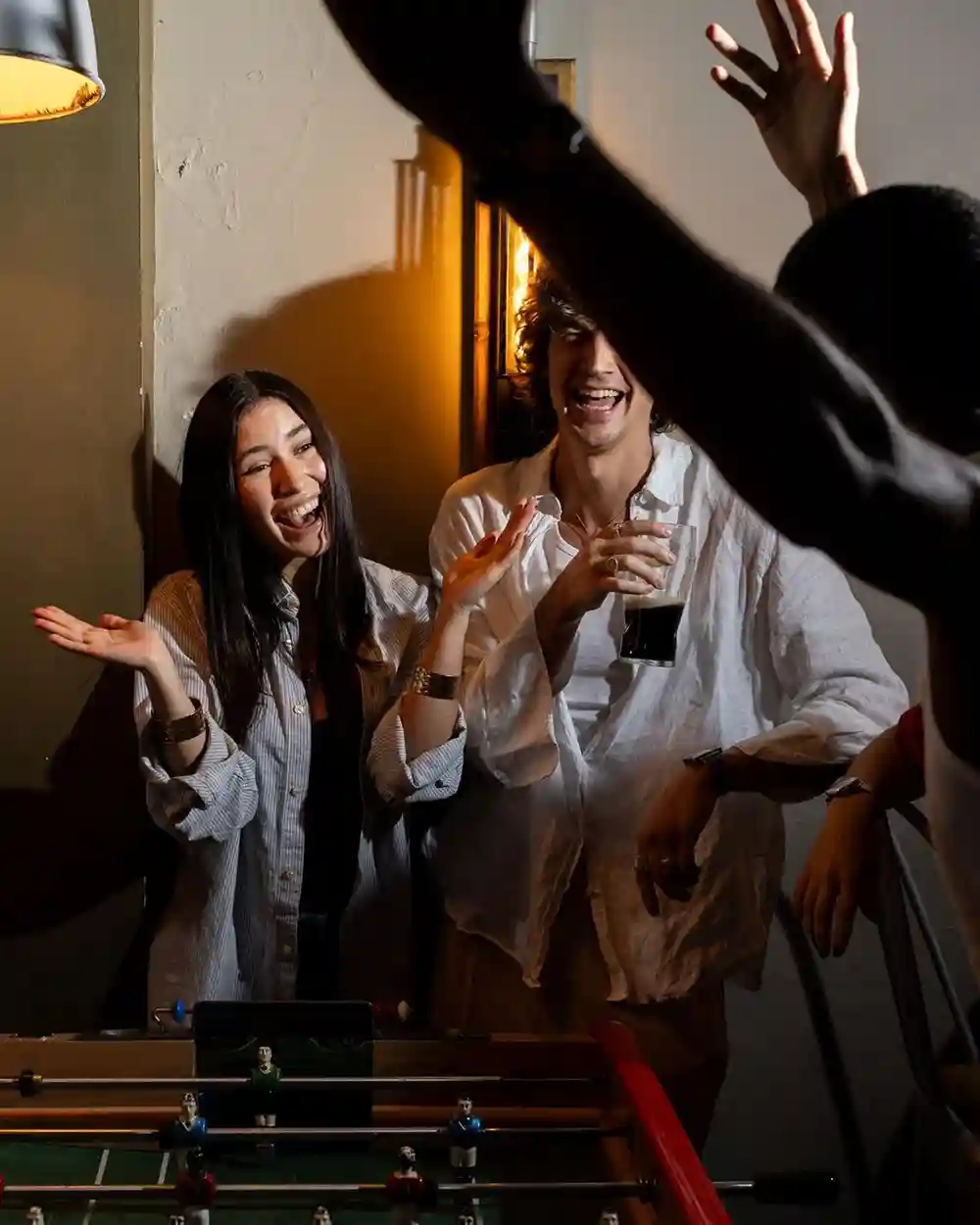 Get that winning feeling! 

Join us this week and get your game on with our interactive dart boards and foosball tables 🏆