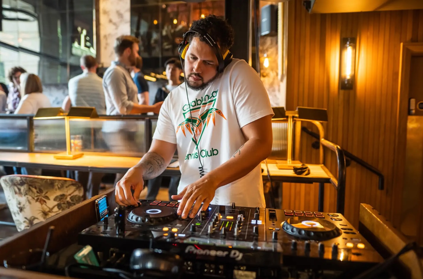 Join us each Saturday night for a live DJ playing at Nest