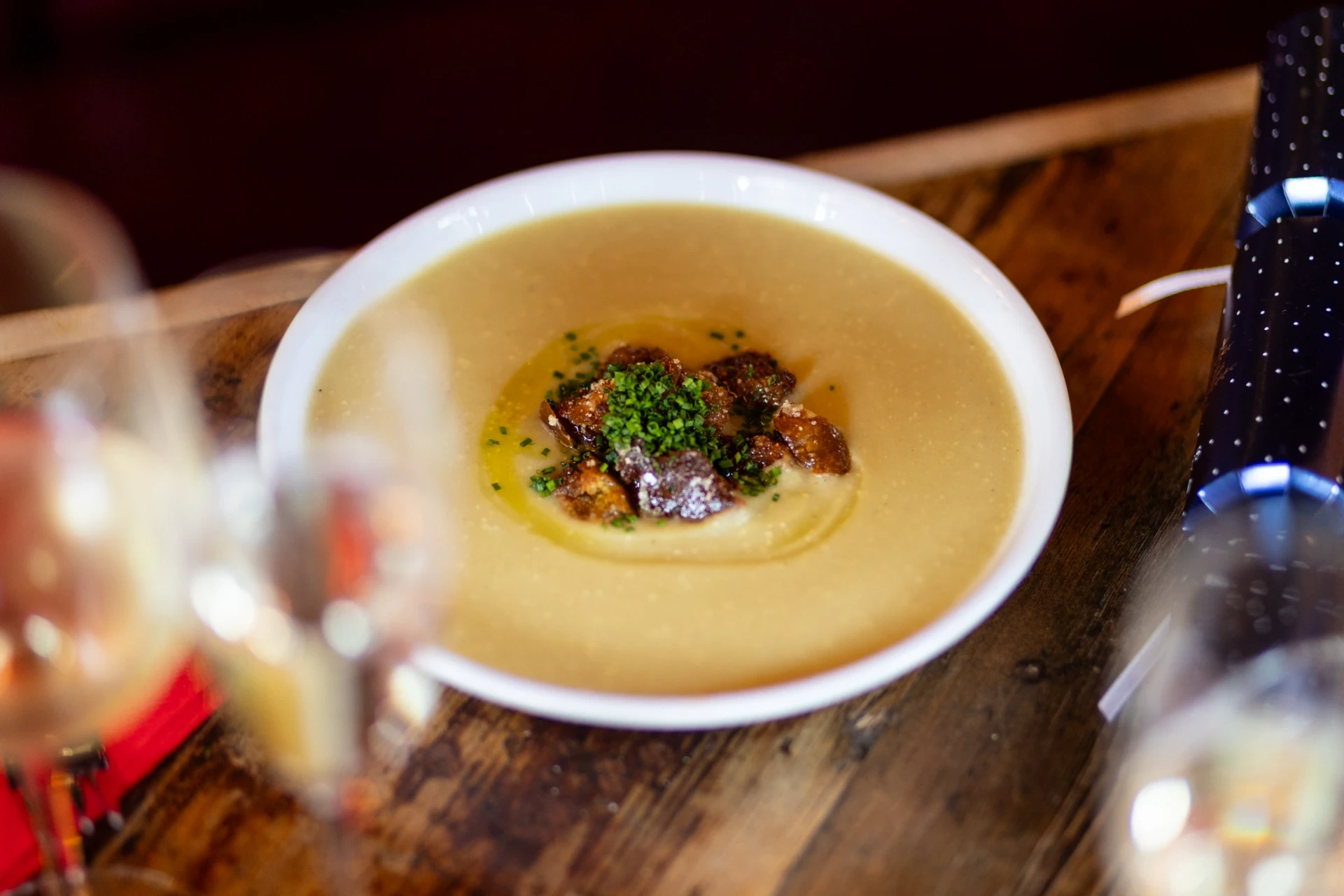 Our chefs have prepared a festive menu perfect for dining with loved ones, team Christmas lunches and nights out. Or if you're just looking for a place to enjoy drinks, then we cater for that too. Contact us today on contact@balhambowlsclub.co.uk to see how we can take the stress out of your party planning.