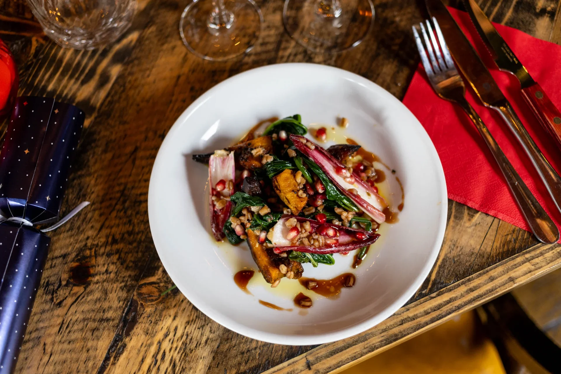 Our chefs have prepared a festive menu perfect for dining with loved ones, team Christmas lunches and nights out. Or if you're just looking for place to enjoy drinks, then we cater for that too. Contact us today to see how we can take the stress out of your party planning.