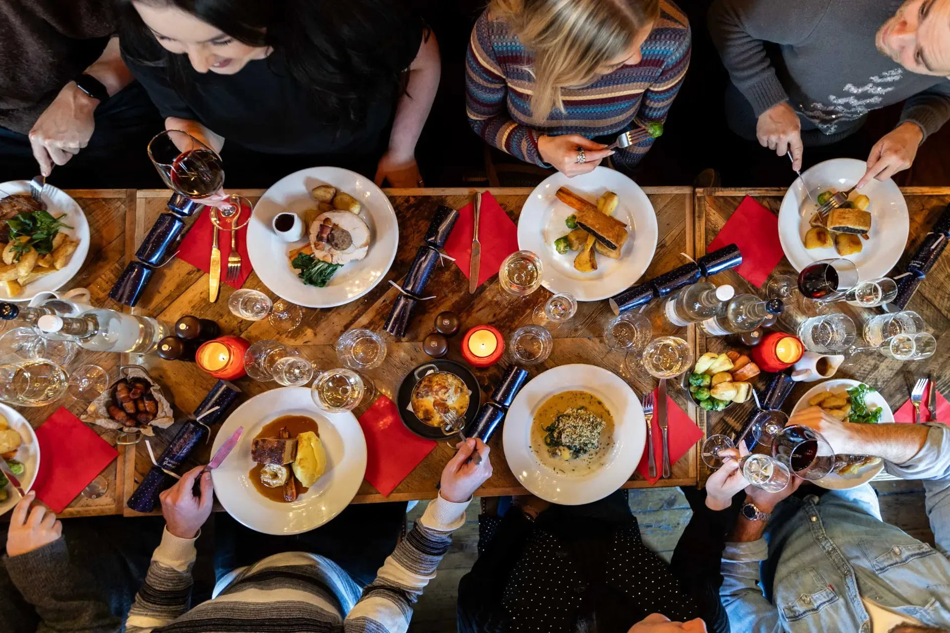 We've got all the classics and a few Rose specials on the menu to keep it interesting this year. After all the team have been looking forward to serving up a festive feast all year! The bar team have been shaking up a storm this year with their drinks and promise to have a few festive cocktails ready to get you straight into the party mood. Contact us today to see how we can take the stress out of your party planning.