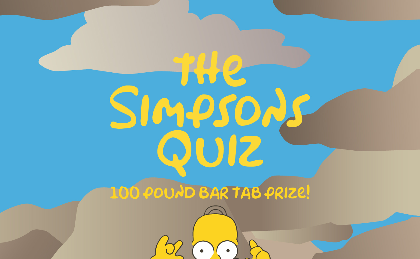 The Simpsons quiz at the Wheatsheaf