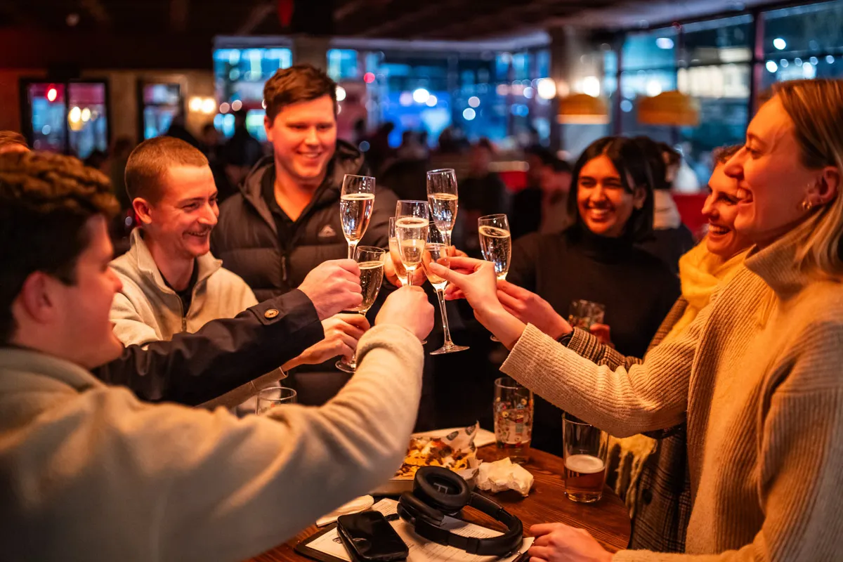 Join us for an electric night at Elephant and Castle as we count down to 2026 with great music, good company, and an unbeatable atmosphere. Our DJ will be on the decks from 9 p.m. until 1 a.m., keeping the energy high and the dance floor buzzing right through the night. Whether you’re rounding up your friends for a big night out or dropping by for a few celebratory drinks, Elephant and Castle is the perfect place to welcome the new year. 