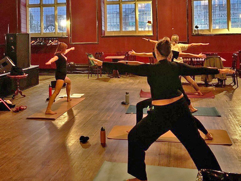 Unwind every Monday with Vinyasa Flow yoga at The Red Lion—relax, reset, then stick around for a well-earned drink.