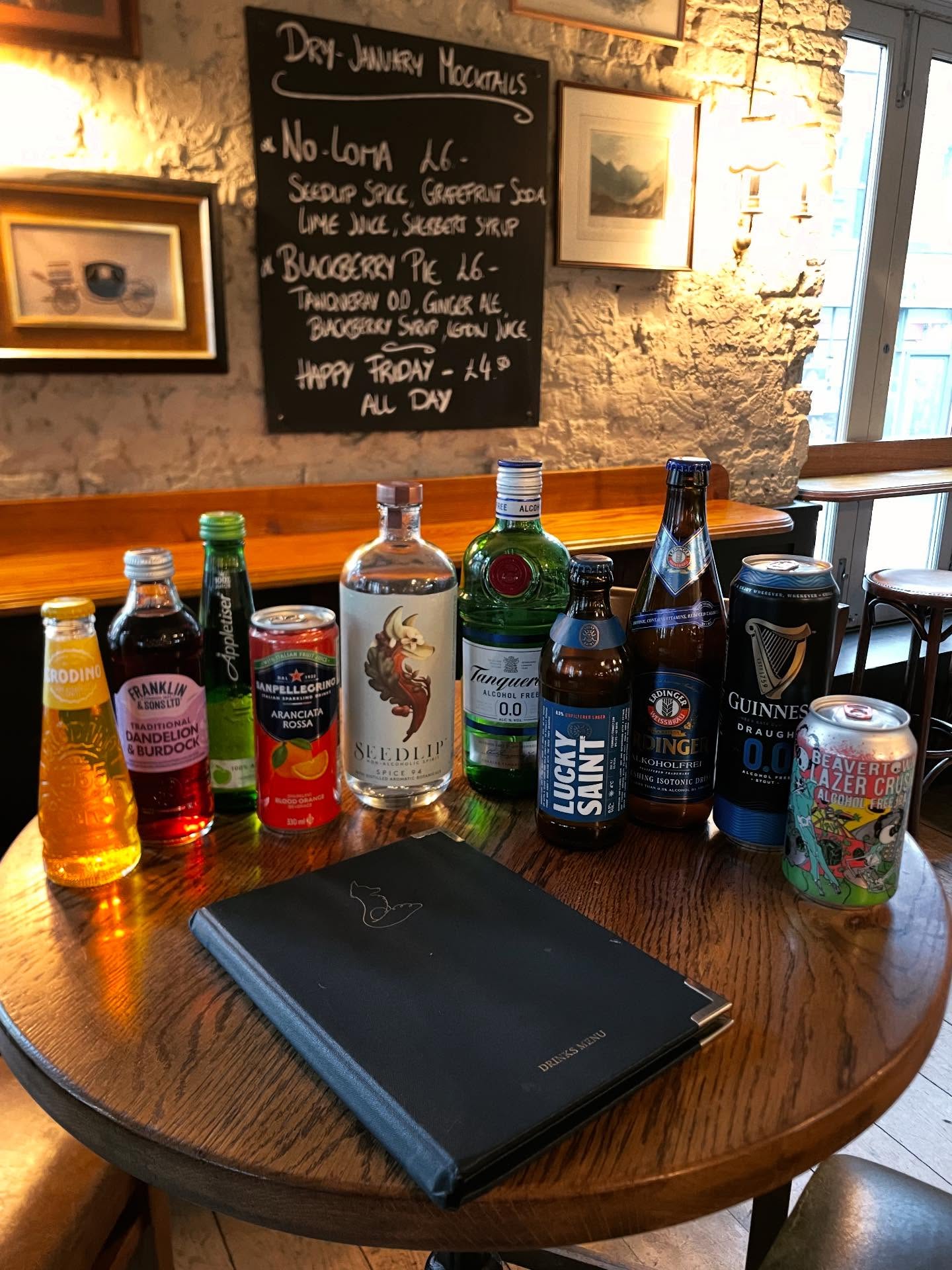 Dry-Jan: one week down, three to go! 🧃🥛
We’ve got a great selection of non-alcoholic beers and gins as well as some delicious soft drink to see you through the month!
#dryjanuary #nonalcoholicbeer #sober