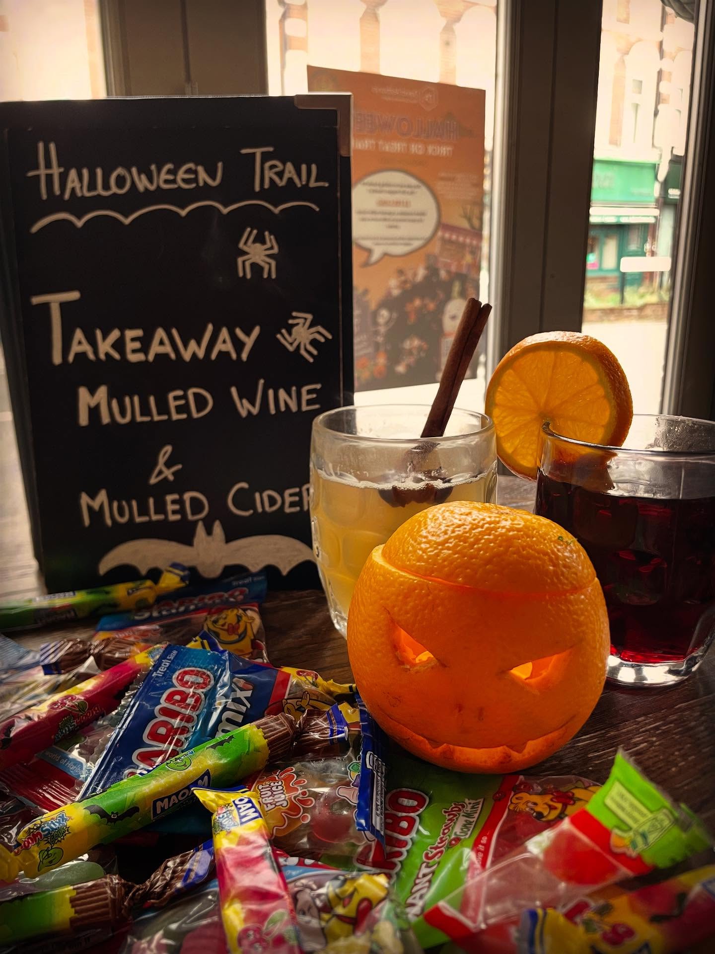 Halloween is only 1 week away and we are thrilled to be part of the @davidastburys trick or treat trail. 🎃
We’ll have plenty candy for the little monsters and we’ll be serving takeaway winter warmers to help power up the grown-ups. 🍬🍷
Need a breather?! Why not grab some lunch, kitchen opens at 12pm 😋
See you all there! 🦊
#halloween #spookyseason #trickortreat #winterwarmer #mulledwine #n8 #crouchendmums