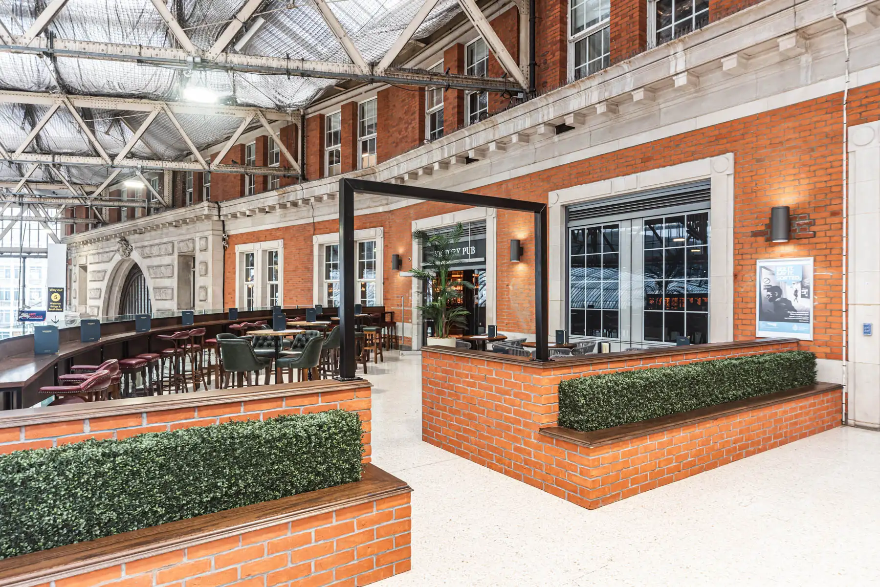 Standing high above the hustle and bustle of London’s famous Waterloo train station, you’ll find the South Bank’s Modern British Pub, The Victory! Pop in for a pint before your journey or a meal on your way out and enjoy the great breakfasts, craft beer, wine and cocktails and an incredible Sunday Roast waiting for you inside. Victory will soon become your favourite stop on the journey. 