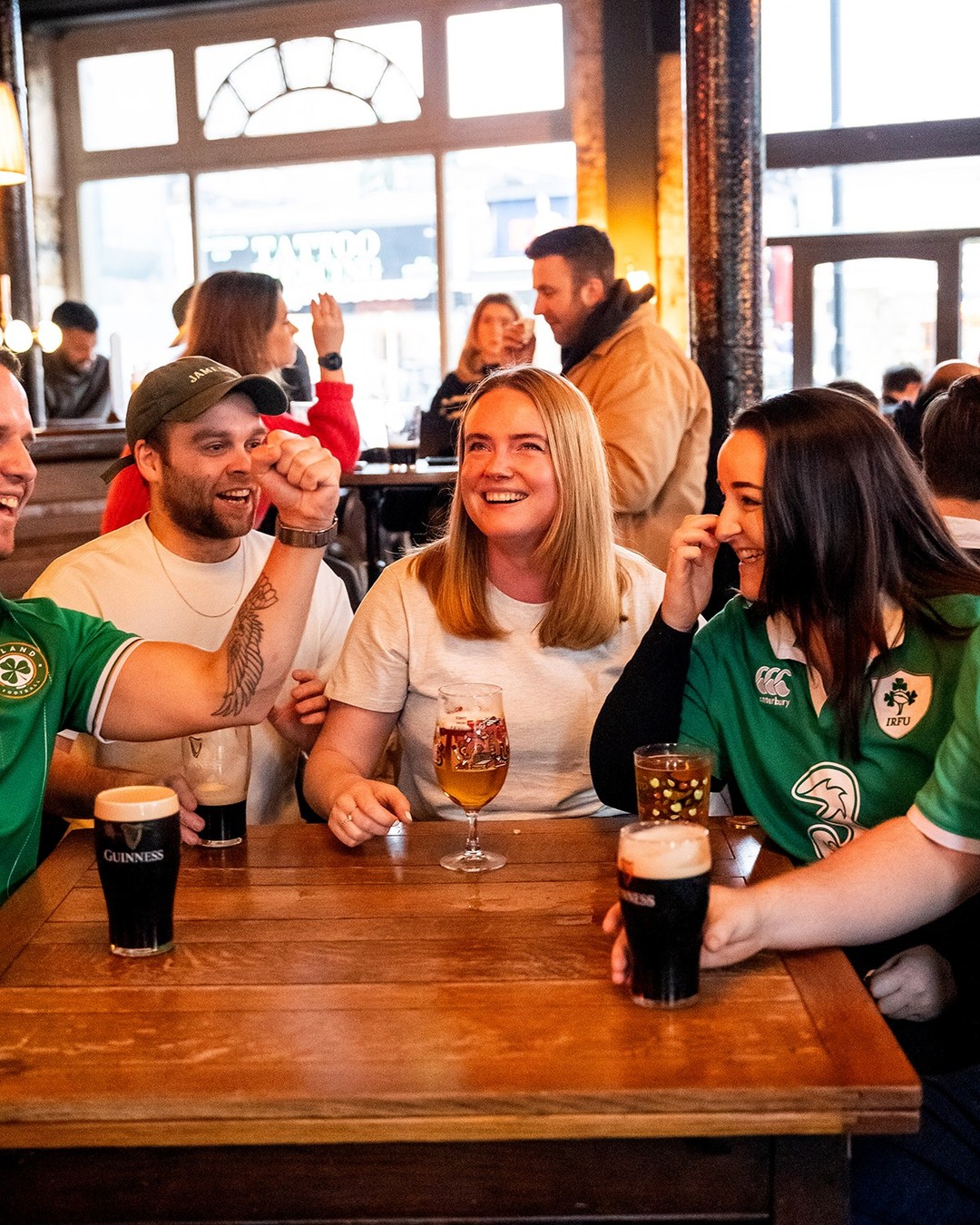 We'll be showing the France vs Ireland game next Thursday - sounds like the perfect excuse for post-work pints and a proper rugby atmosphere in Clerkenwell. 

It's already shaping up to be a busy one, so we recommend booking ahead to guarantee a spot 🏉🍻