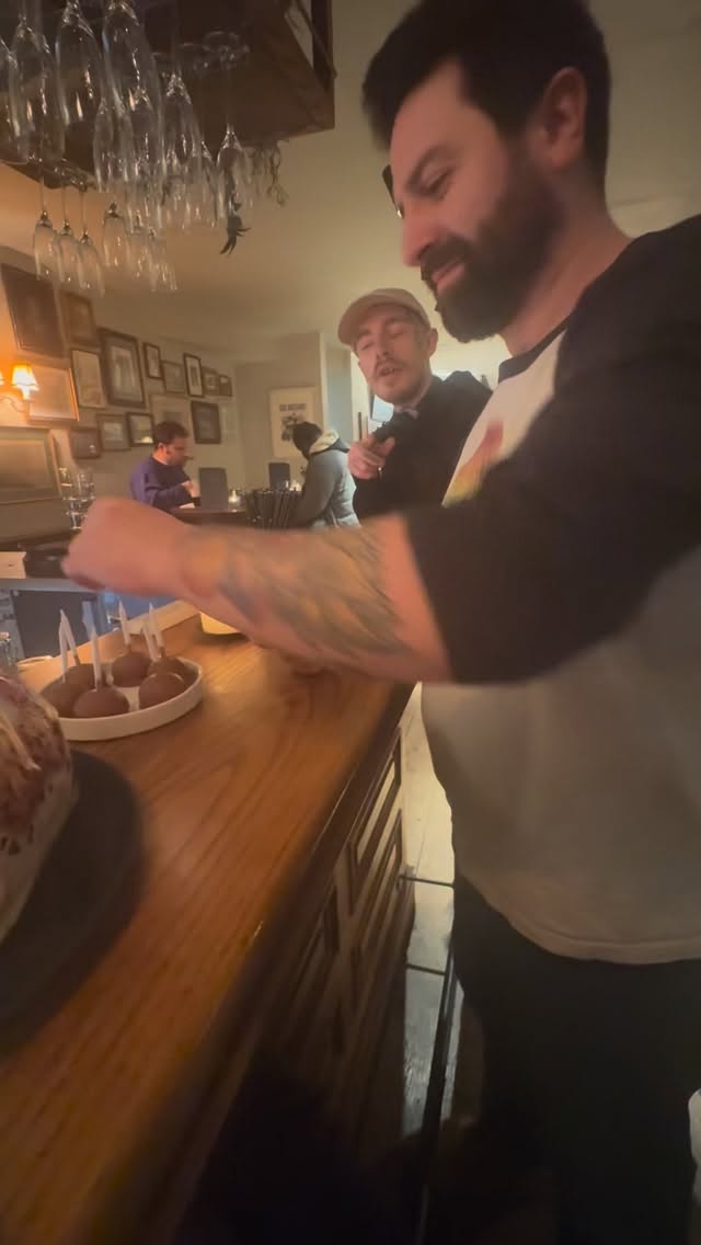 a HUGE Happy Birthday to the best Sous Chef in Crouch End. Our Mikey.