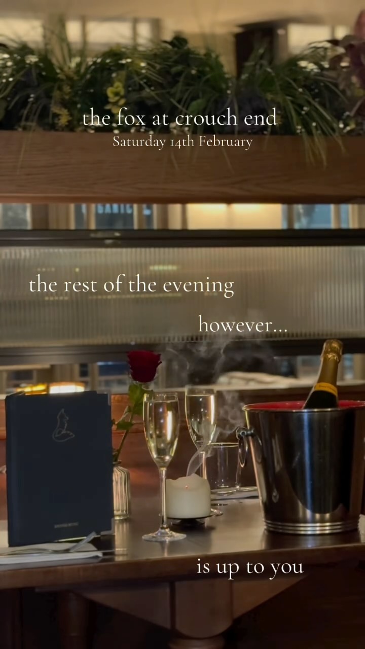 pre book your Valentine’s Day table and receive a homemade sea salt rosemary and datterini tomato foccacia for the table, compliments of the chef. See you on Saturday 14th February 🌹 
#urbanpubsandbars #crouchend #galentines #valentinesday