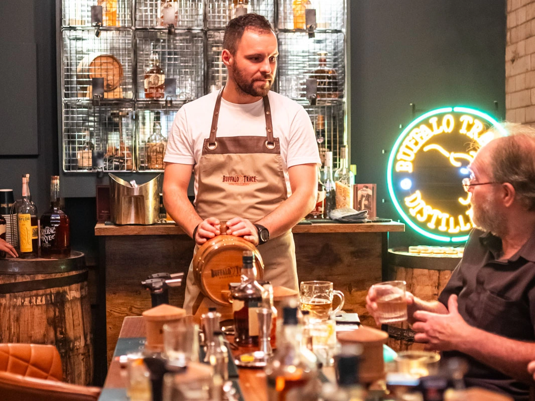 Uncover the art of whiskey at Wren Tavern! Book now for an unforgettable tasting experience.