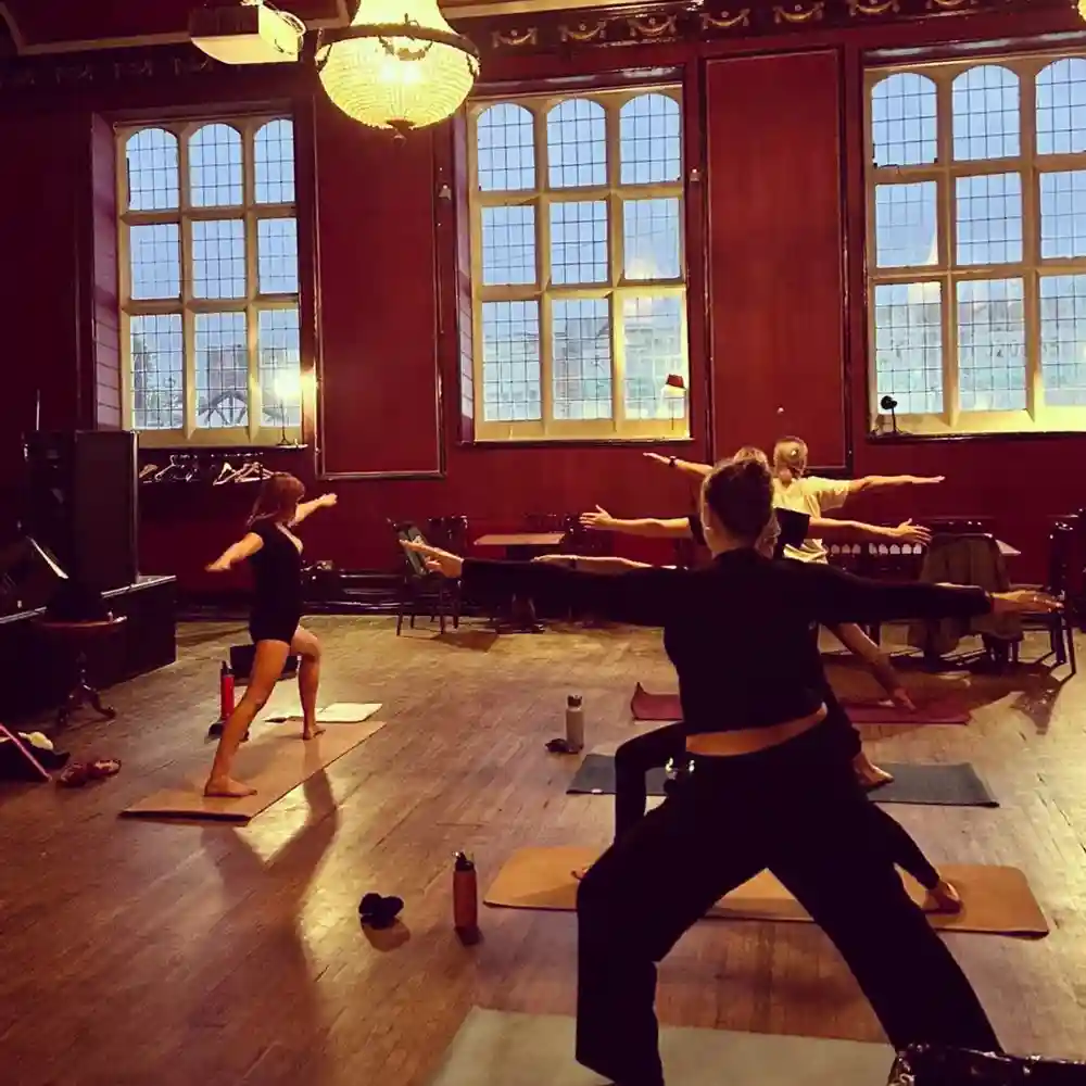 I know we're a little biased but is there a more beautiful venue to practise your flow than our candlelit Victorian ballroom.
🪷
Find your flow.
🧘♀️
Mondays @ 6.30pm
🌿
NEW **Friday @ 12pm, starting 20th March**
🕉
Sign up through the what's on page through the link on our website.
#yoga #fitness #eastlondon