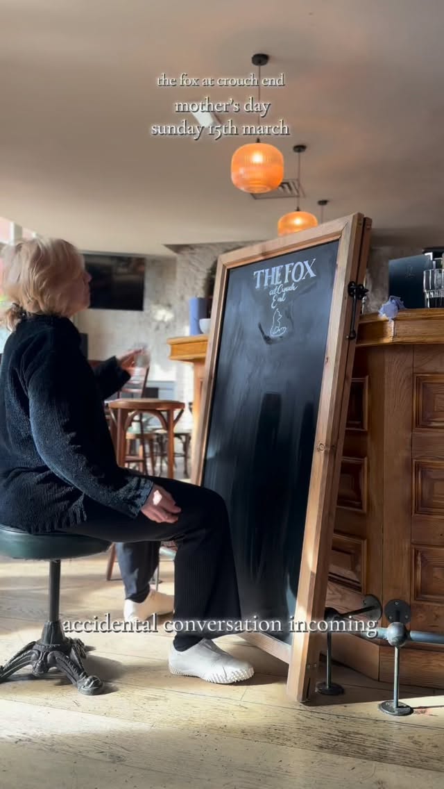 don’t listen to us: listen to our regulars. treat your mum. book now. 🌺

 #urbanpubsandbars #crouchend #thefoxatcrouchend #mothersday #sundayroastlondon