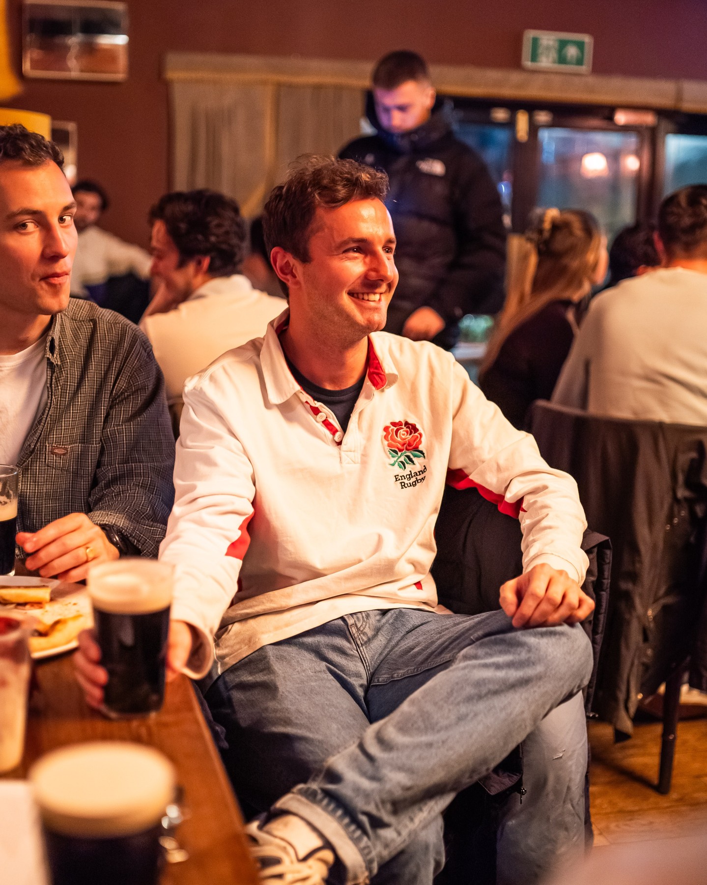 Pssst... Super Saturday is around the corner 🏉

Catch every game live on our screens:

Ireland vs Scotland - 14:10
Wales vs Italy - 16:40
France vs England - 20:10

Get down early to grab a spot or book ahead to secure your table 🍻