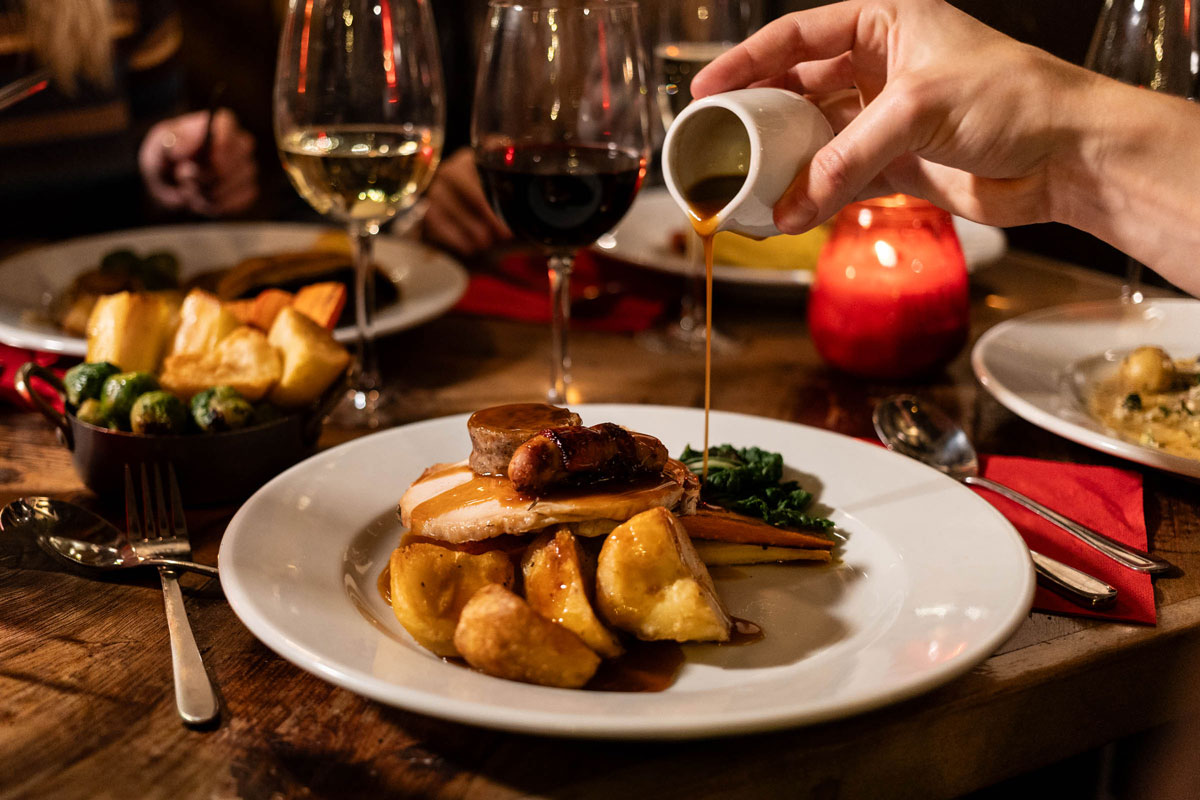 Our chefs have prepared a festive menu perfect for dining with loved ones, team Christmas lunches and nights out. Or if you're just looking for a place to enjoy drinks, then we cater for that too. Contact us today to see how we can take the stress out of your party planning.