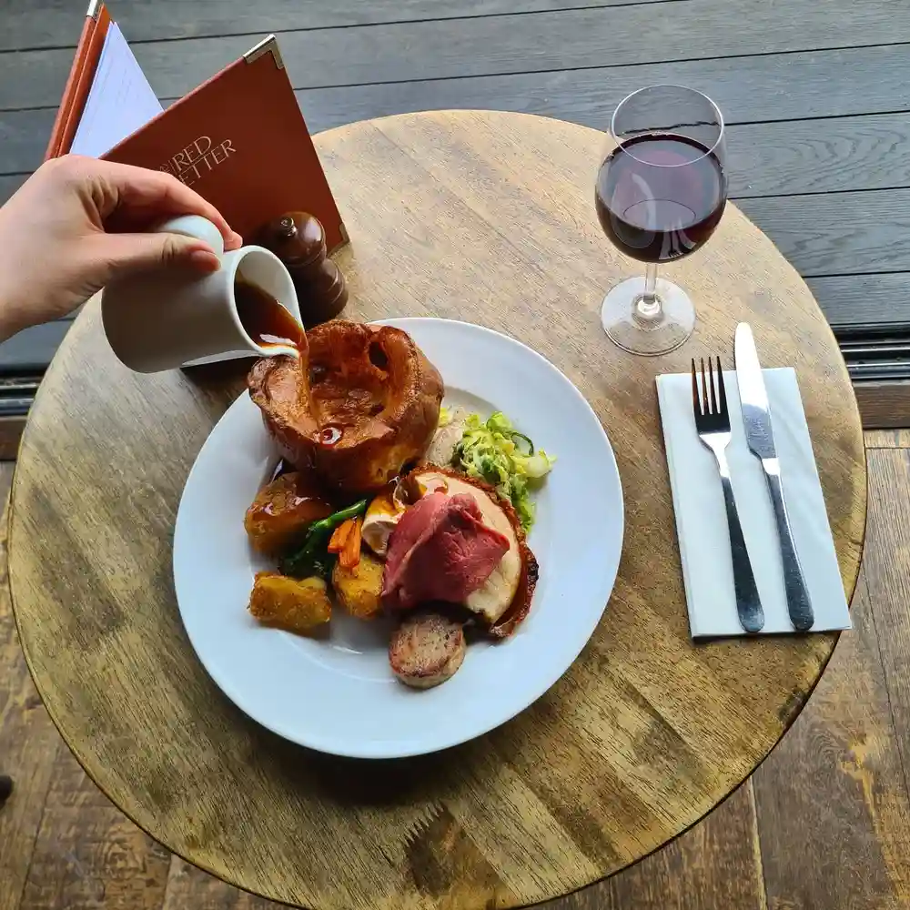 Refuel after the marathon with a roast!! Served every Sunday until 9pm.