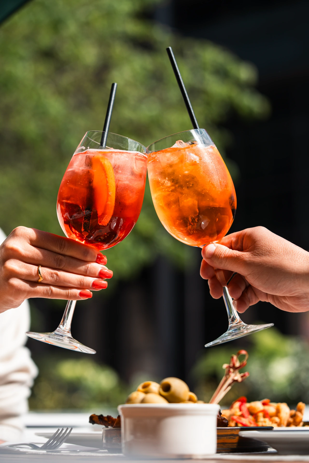 Join for golden hour in the beer garden with Aperol, Hugo, Campari & more.