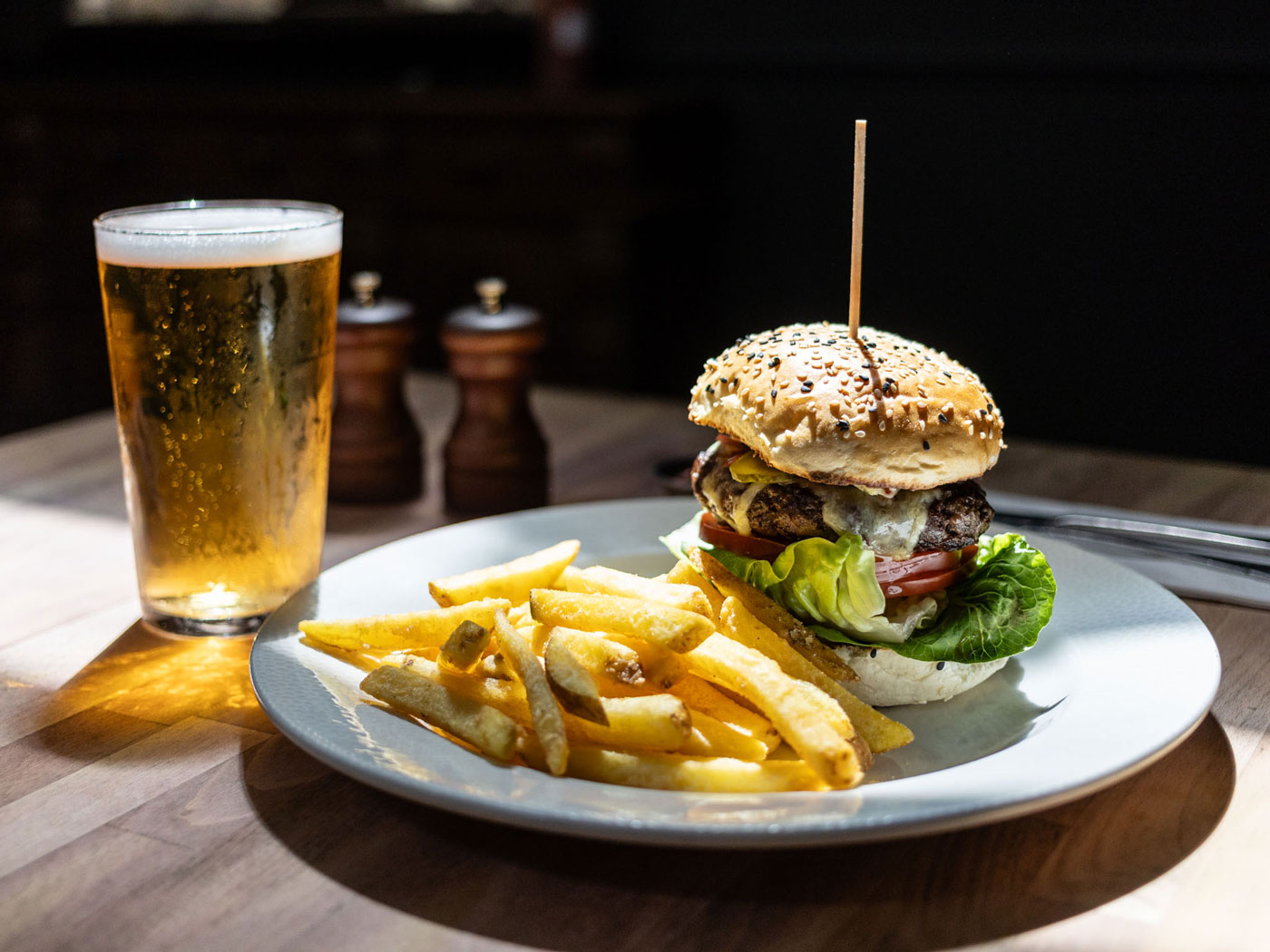 £20 Burger and Pint at The Bald Faced Stag at The Bald Faced Stag