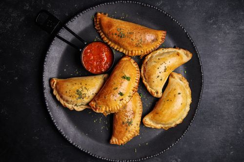 Plate of empanadas