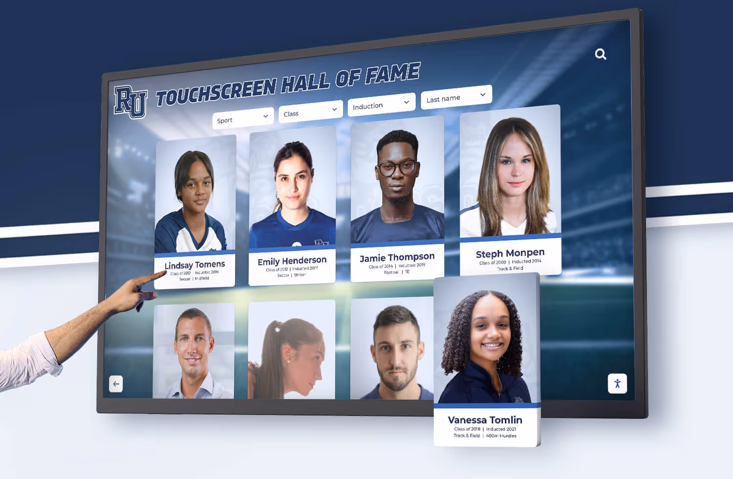 Touchscreen - Easy & Web-based