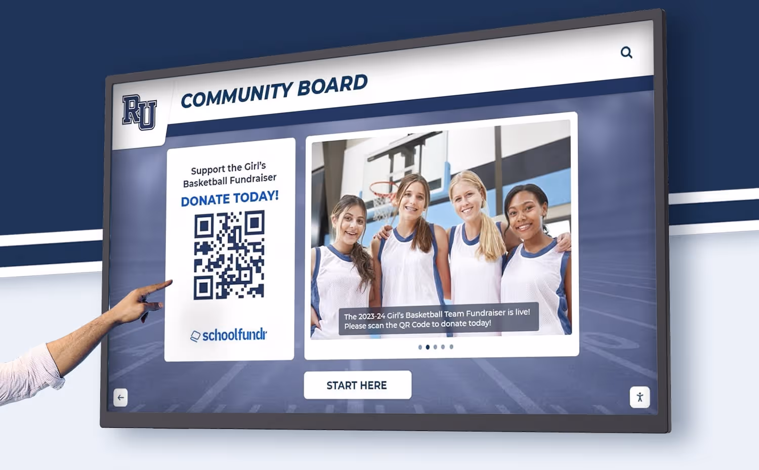 Touchscreen - Easy & Web-based