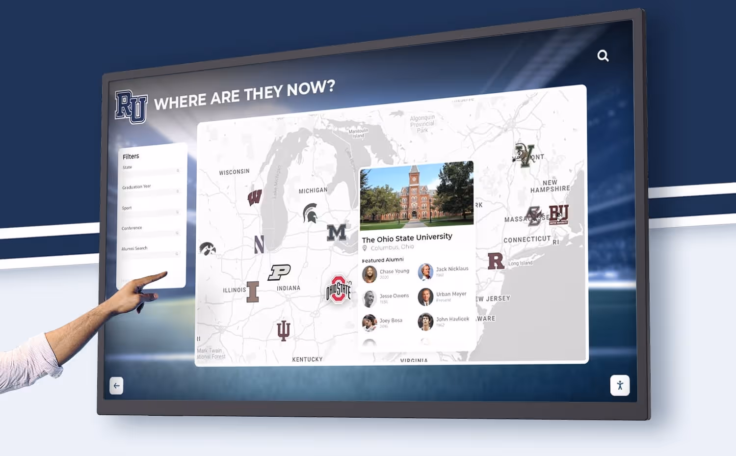 Touchscreen - Easy & Web-based