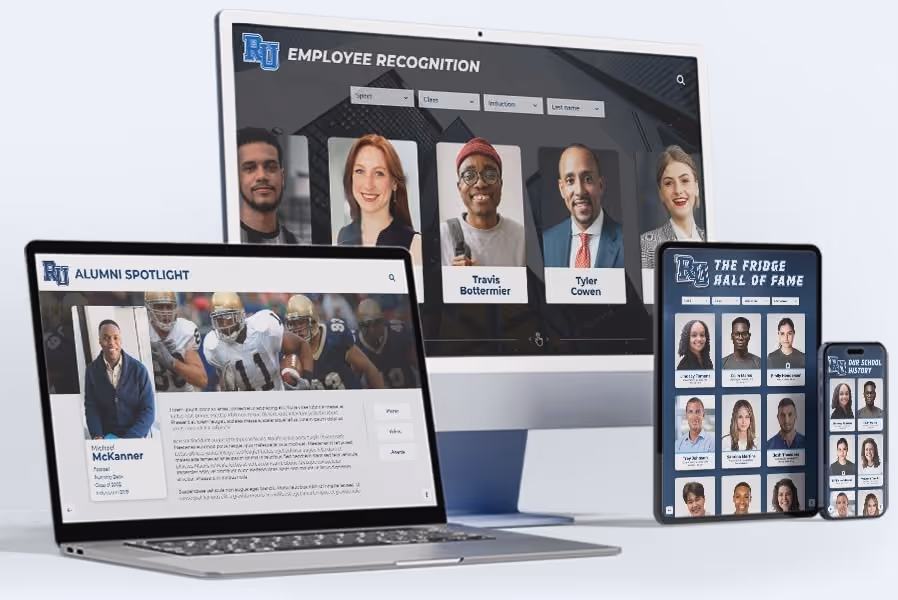 Cloudbased Digital Recognition Platform - Works on All Devices