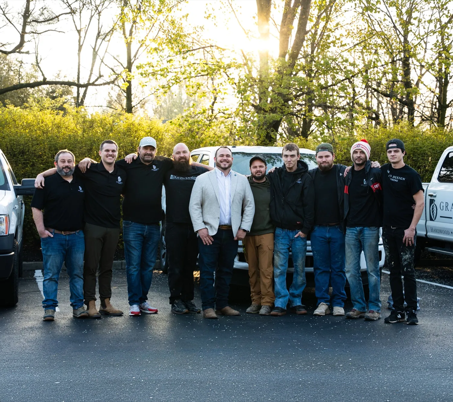 The Grain Design Flooring team