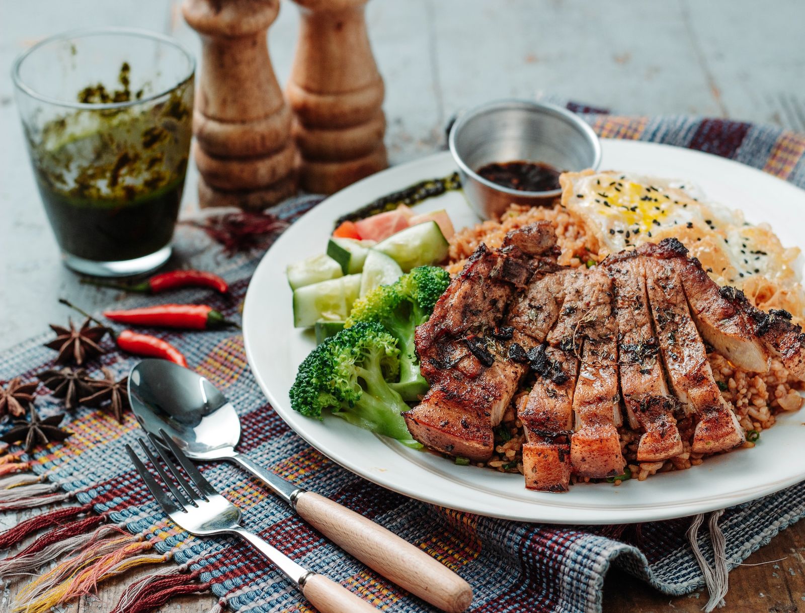 A catered supper service