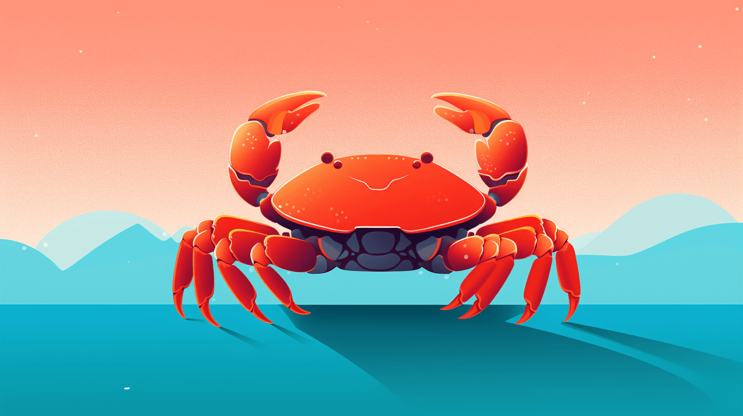 Fang og spis en strandkrabbe